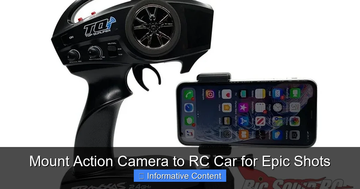 Mount Action Camera to RC Car for Epic Shots