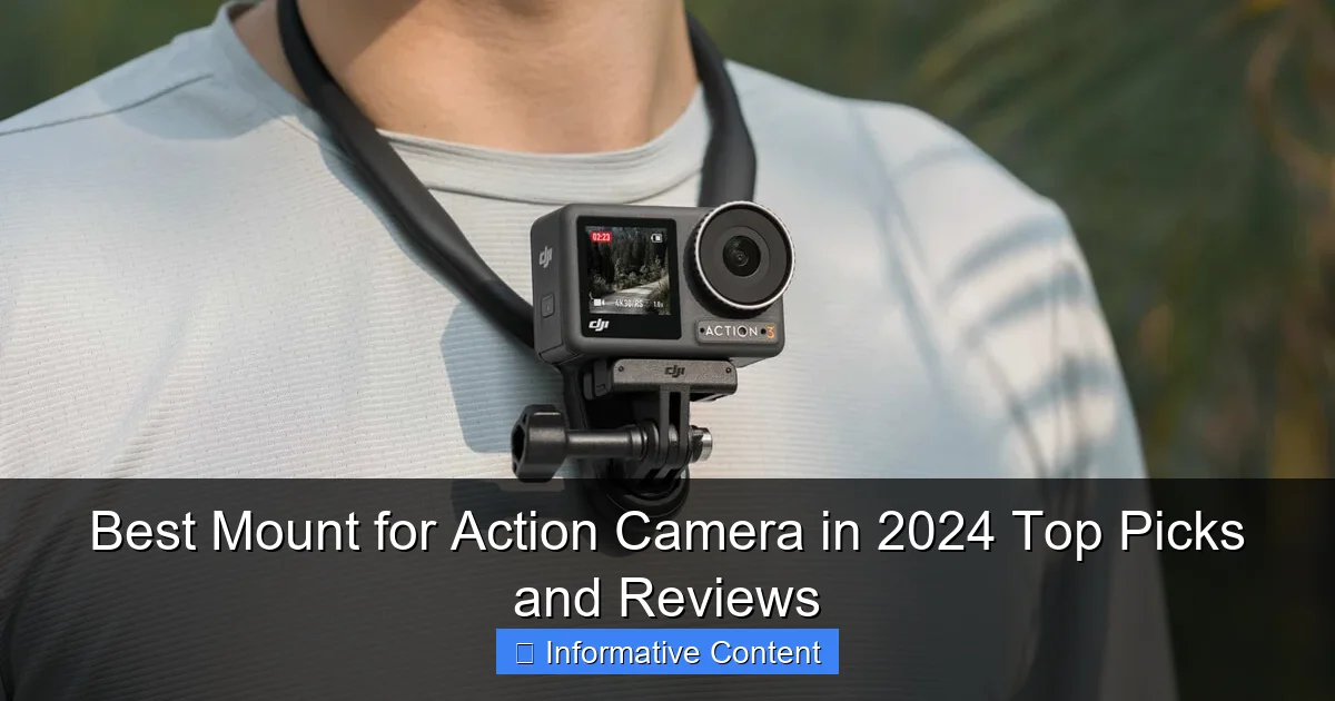 Best Mount for Action Camera in 2024 Top Picks and Reviews