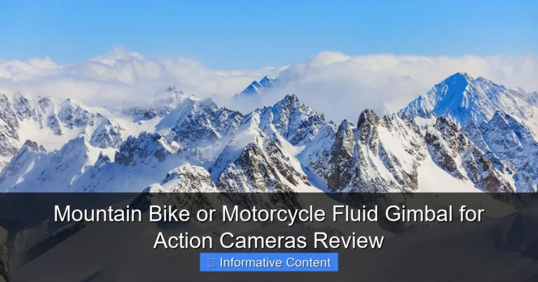 Mountain Bike or Motorcycle Fluid Gimbal for Action Cameras Review