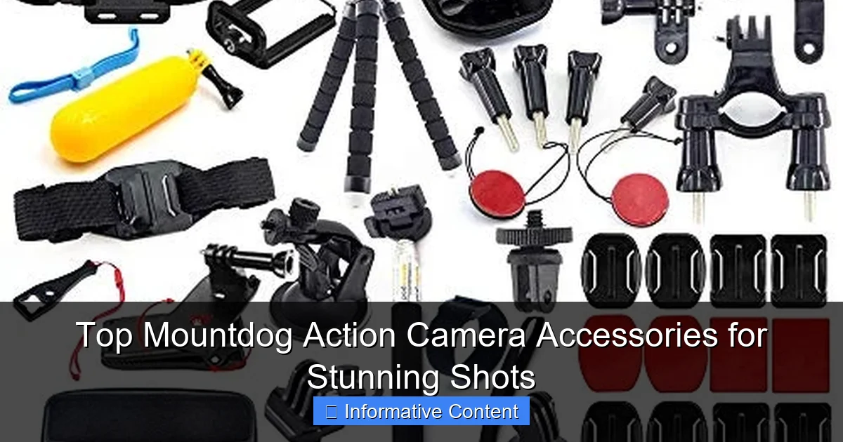 Top Mountdog Action Camera Accessories for Stunning Shots