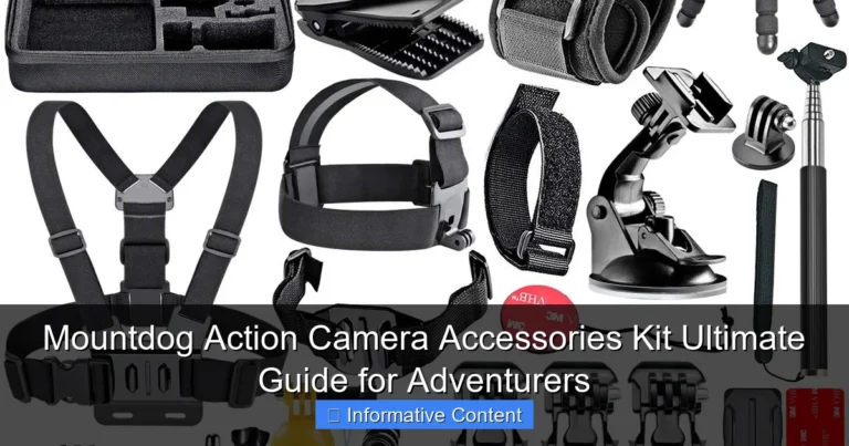 Mountdog Action Camera Accessories Kit Ultimate Guide for Adventurers