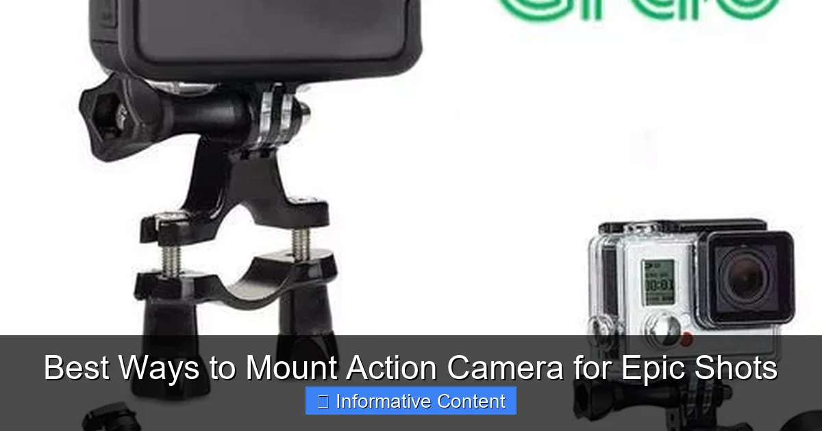 Best Ways to Mount Action Camera for Epic Shots