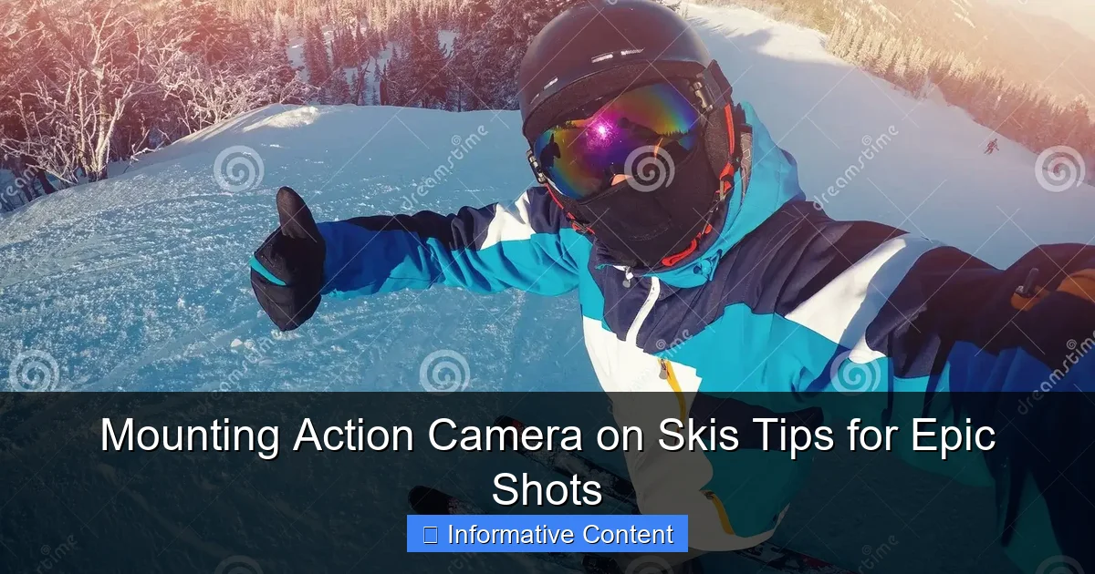 Mounting Action Camera on Skis Tips for Epic Shots