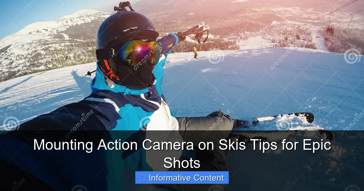 Mounting Action Camera on Skis Tips for Epic Shots