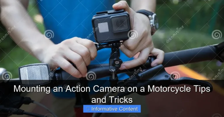 Mounting an Action Camera on a Motorcycle Tips and Tricks