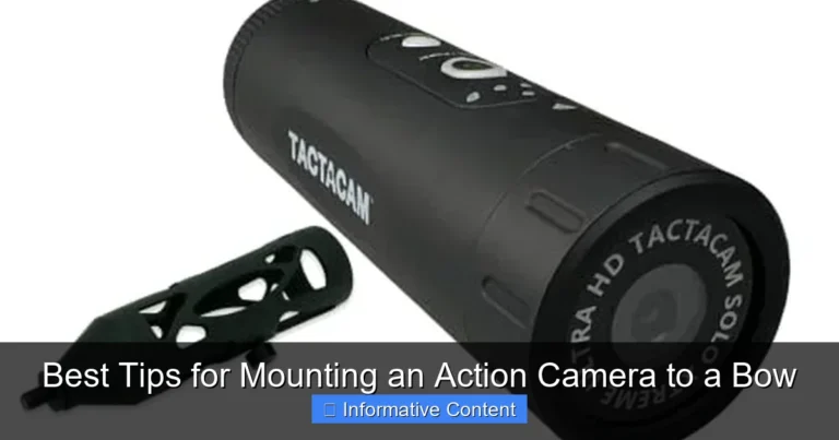 Best Tips for Mounting an Action Camera to a Bow