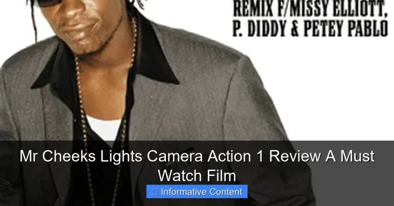 Mr Cheeks Lights Camera Action 1 Review A Must Watch Film