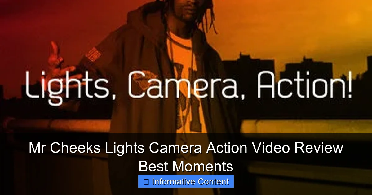 Mr Cheeks Lights Camera Action Video Review Best Moments