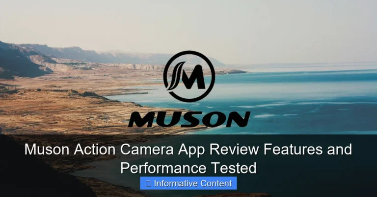 Muson Action Camera App Review Features and Performance Tested