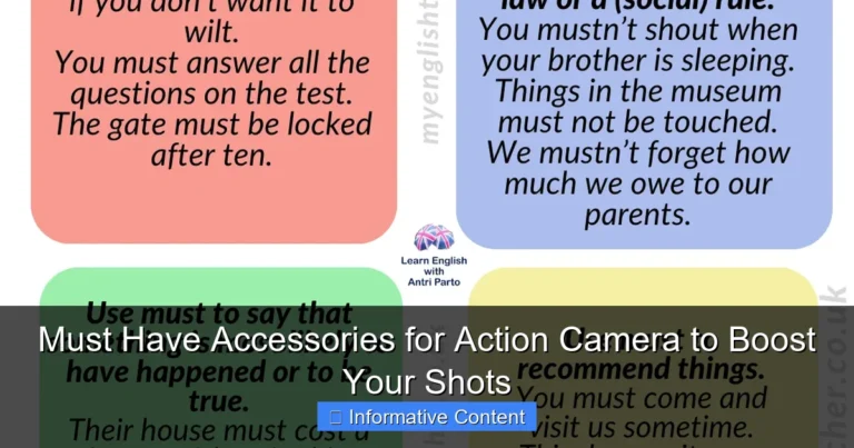 Must Have Accessories for Action Camera to Boost Your Shots