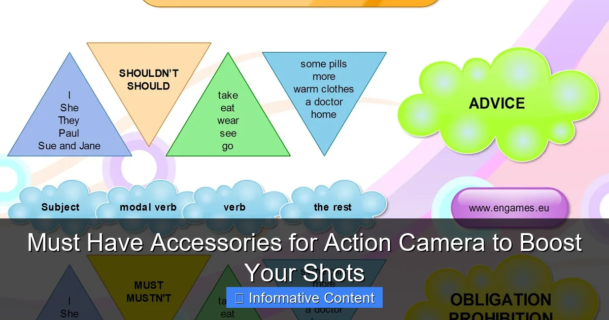Must Have Accessories for Action Camera to Boost Your Shots