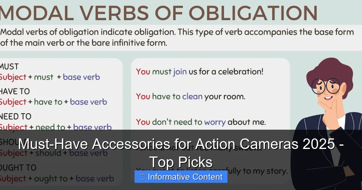 Must-Have Accessories for Action Cameras 2025 - Top Picks