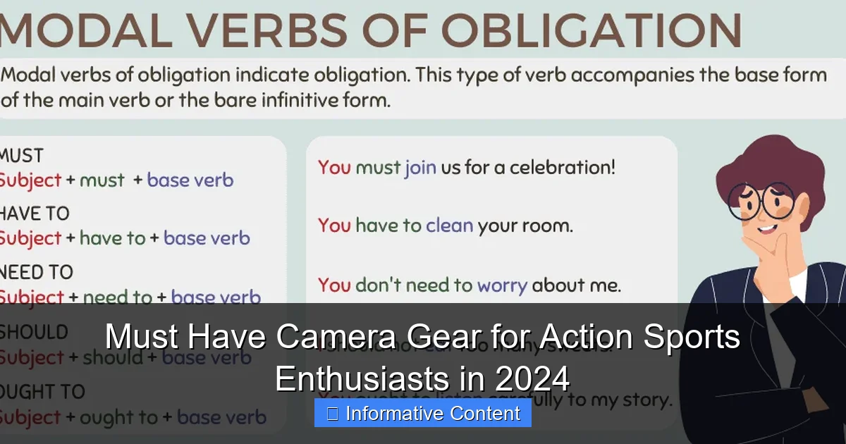 Must Have Camera Gear for Action Sports Enthusiasts in 2024