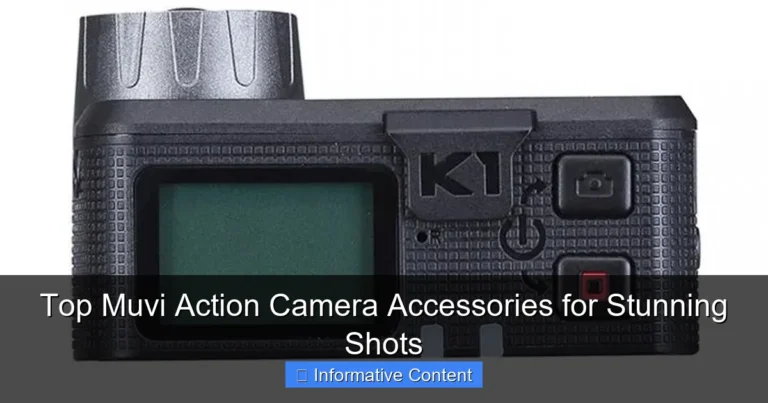 Top Muvi Action Camera Accessories for Stunning Shots