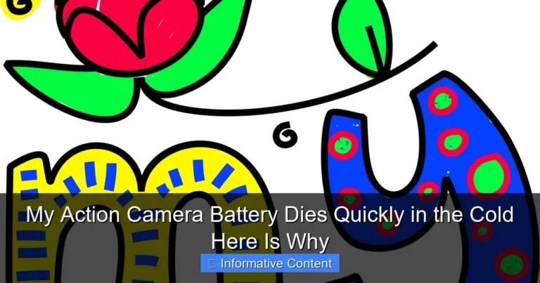 My Action Camera Battery Dies Quickly in the Cold Here Is Why