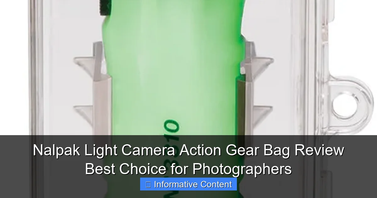 Nalpak Light Camera Action Gear Bag Review Best Choice for Photographers