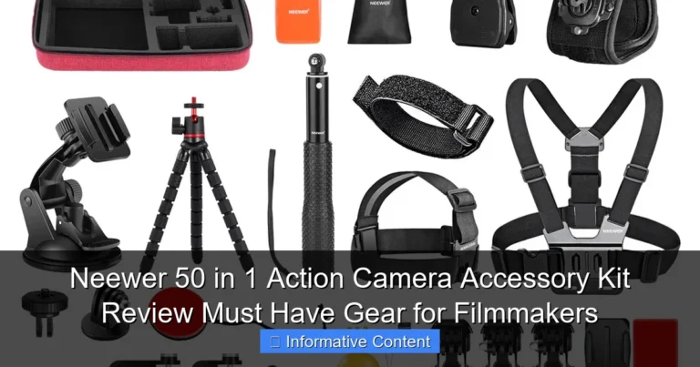Neewer 50 in 1 Action Camera Accessory Kit Review Must Have Gear for Filmmakers