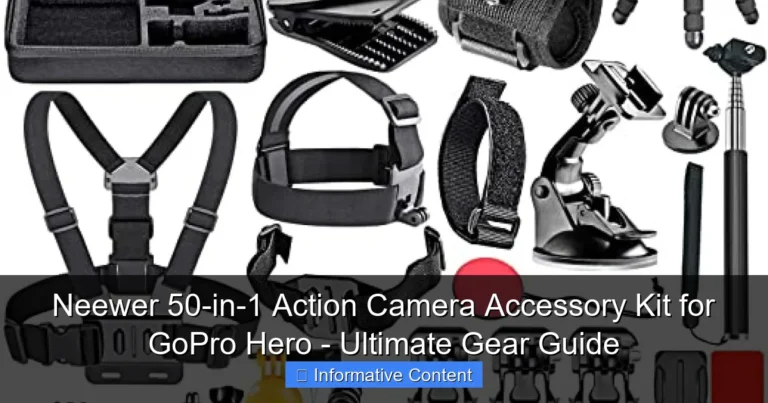 Neewer 50-in-1 Action Camera Accessory Kit for GoPro Hero - Ultimate Gear Guide