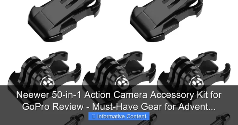 Neewer 50-in-1 Action Camera Accessory Kit for GoPro Review - Must-Have Gear for Advent...