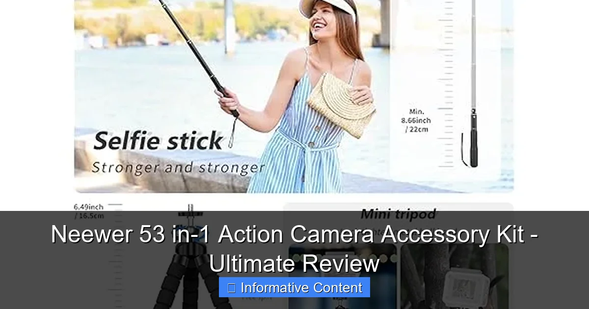 Neewer 53 in-1 Action Camera Accessory Kit - Ultimate Review