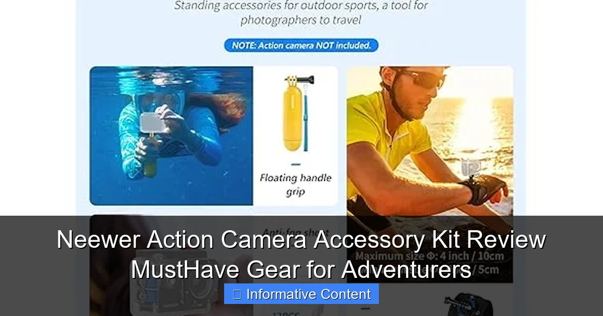Neewer Action Camera Accessory Kit Review MustHave Gear for Adventurers