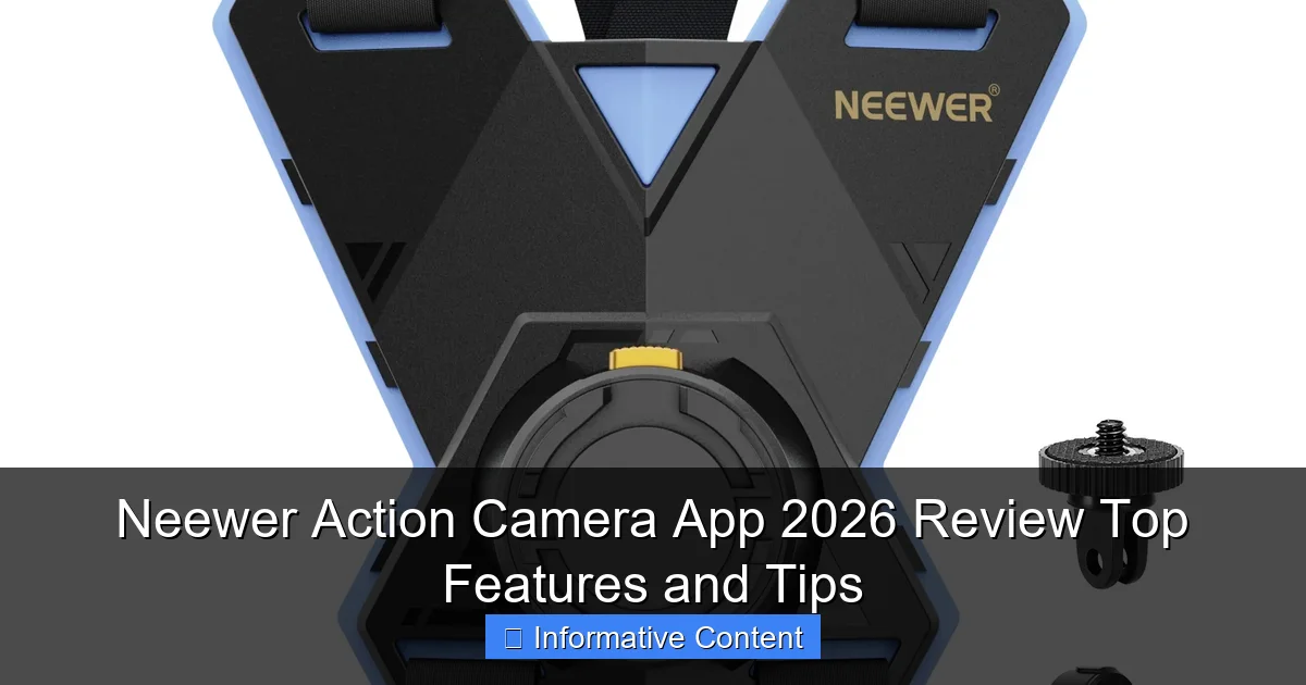 Neewer Action Camera App 2026 Review Top Features and Tips