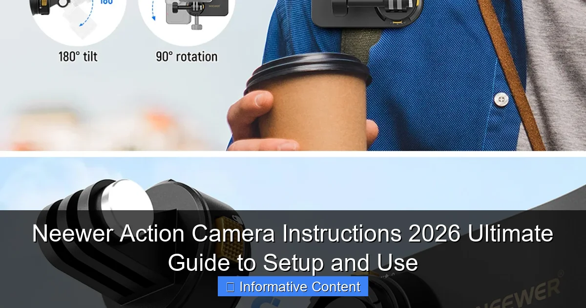 Neewer Action Camera Instructions 2026 Ultimate Guide to Setup and Use