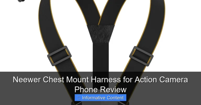 Neewer Chest Mount Harness for Action Camera Phone Review
