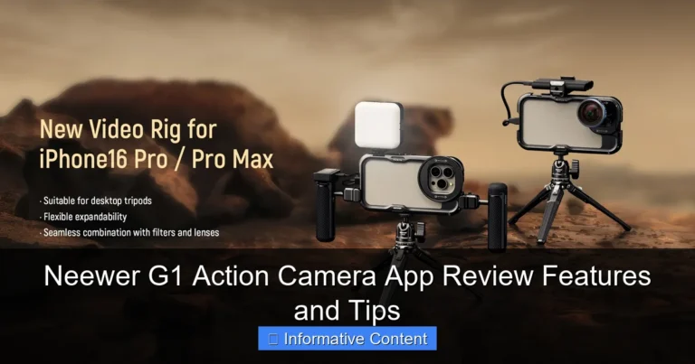 Neewer G1 Action Camera App Review Features and Tips