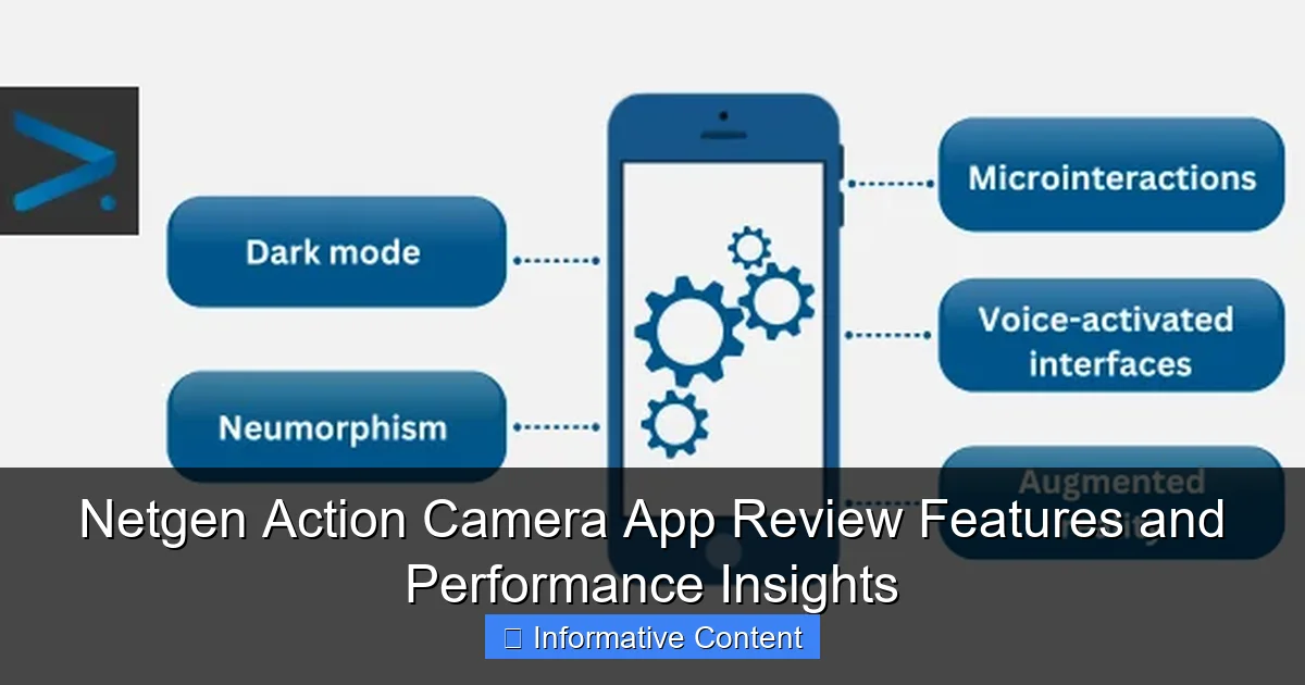 Netgen Action Camera App Review Features and Performance Insights