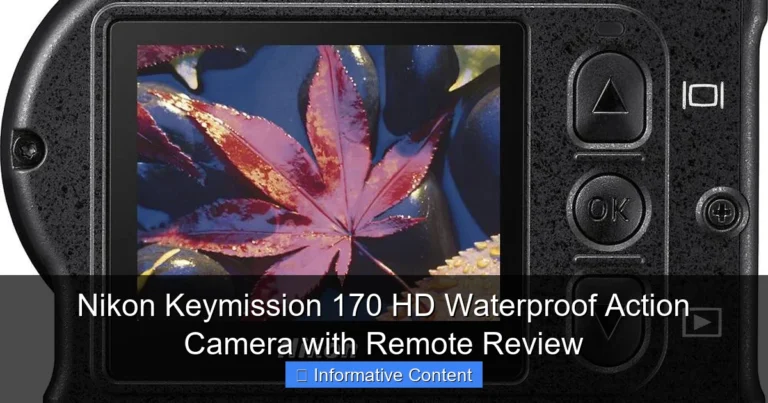 Nikon Keymission 170 HD Waterproof Action Camera with Remote Review