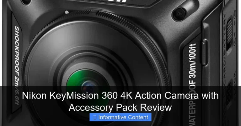 Nikon KeyMission 360 4K Action Camera with Accessory Pack Review