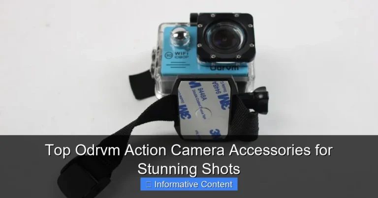 Top Odrvm Action Camera Accessories for Stunning Shots