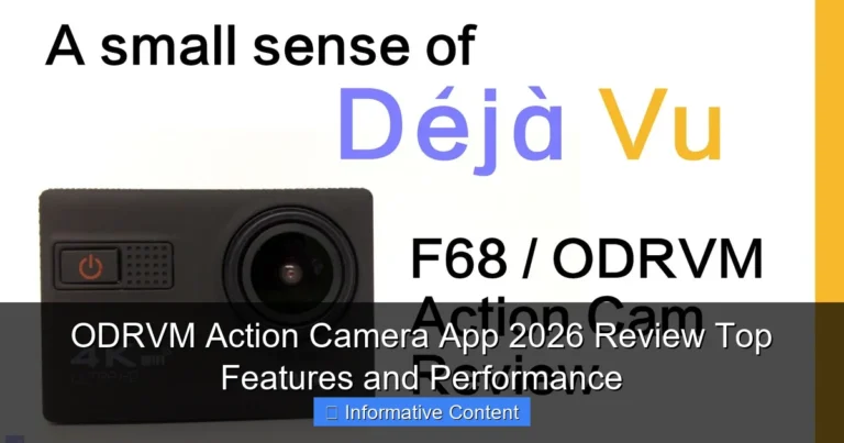 ODRVM Action Camera App 2026 Review Top Features and Performance