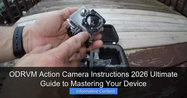 ODRVM Action Camera Instructions 2026 Ultimate Guide to Mastering Your Device