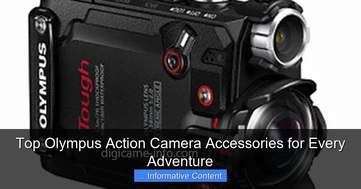 Top Olympus Action Camera Accessories for Every Adventure
