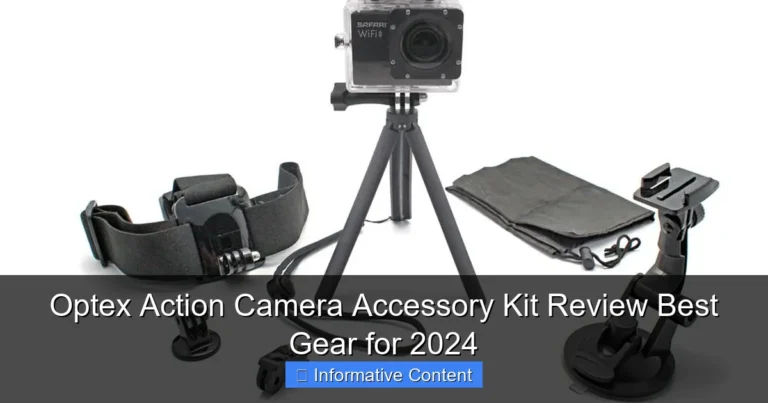 Optex Action Camera Accessory Kit Review Best Gear for 2024