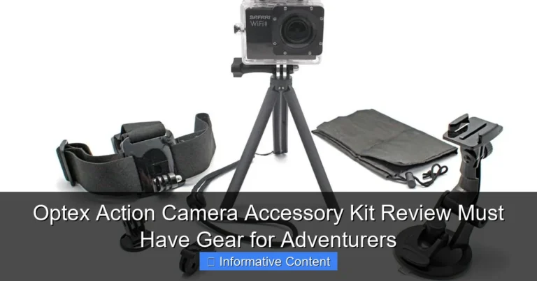 Optex Action Camera Accessory Kit Review Must Have Gear for Adventurers