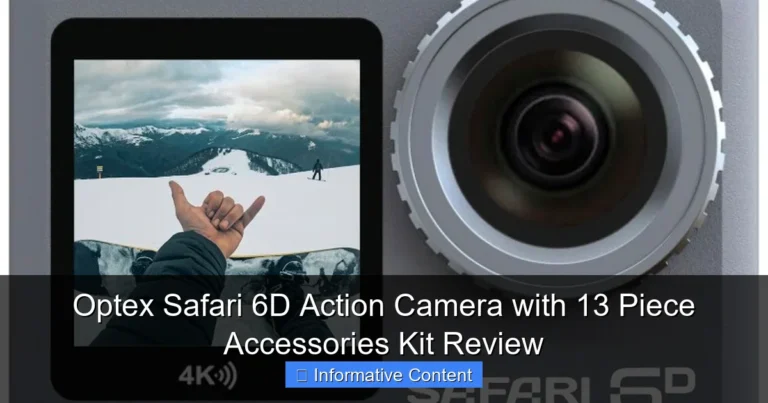 Optex Safari 6D Action Camera with 13 Piece Accessories Kit Review