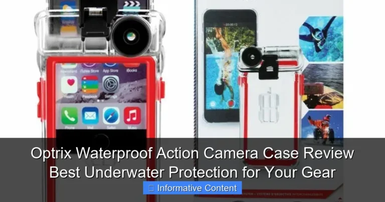 Optrix Waterproof Action Camera Case Review Best Underwater Protection for Your Gear