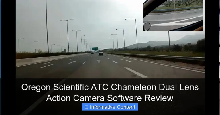 Oregon Scientific ATC Chameleon Dual Lens Action Camera Software Review