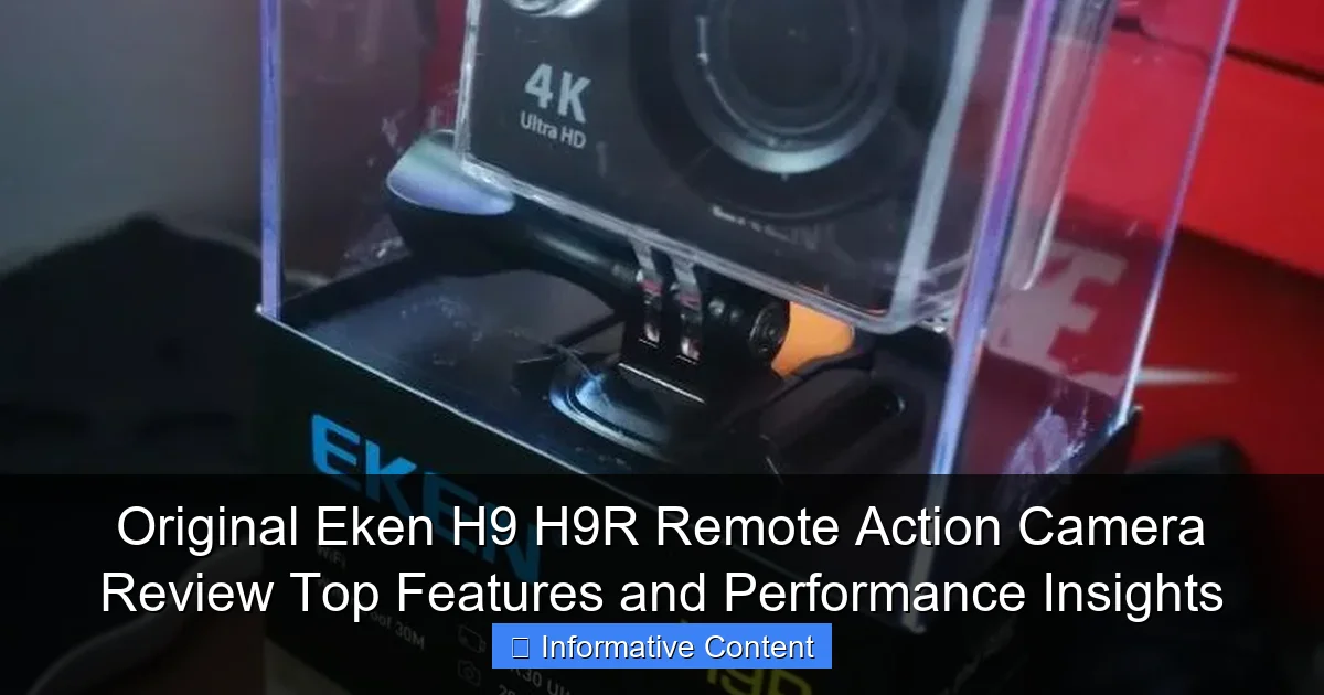 Original Eken H9 H9R Remote Action Camera Review Top Features and Performance Insights
