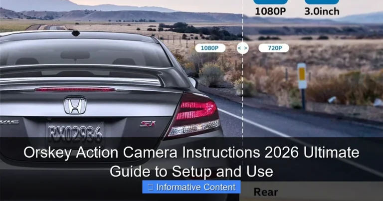 Orskey Action Camera Instructions 2026 Ultimate Guide to Setup and Use