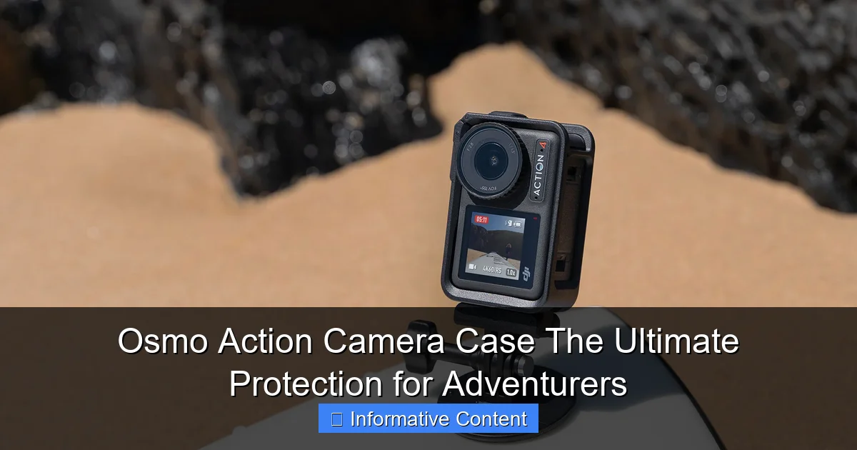 Osmo Action Camera Case The Ultimate Protection for Adventurers
