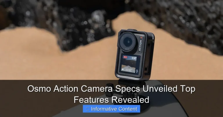 Osmo Action Camera Specs Unveiled Top Features Revealed