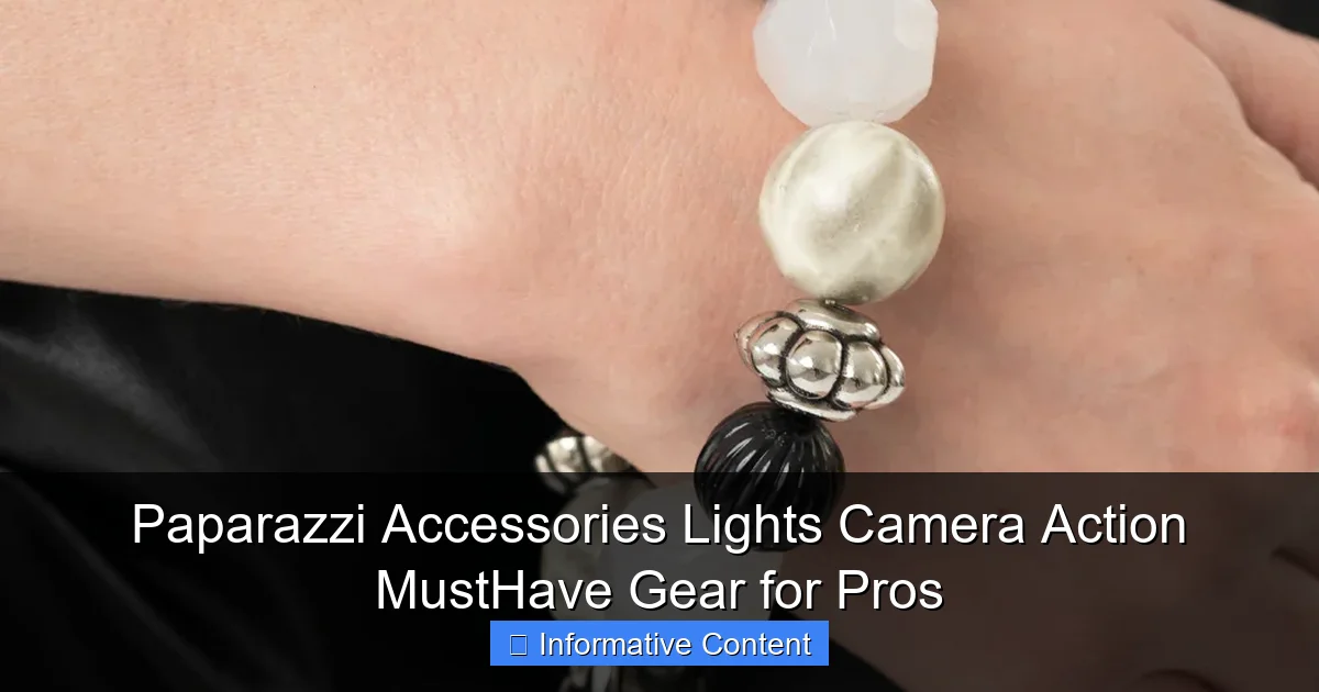 Paparazzi Accessories Lights Camera Action MustHave Gear for Pros