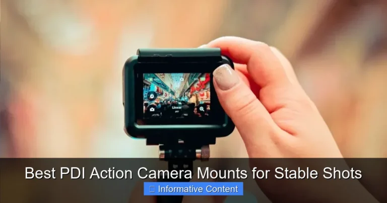 Best PDI Action Camera Mounts for Stable Shots