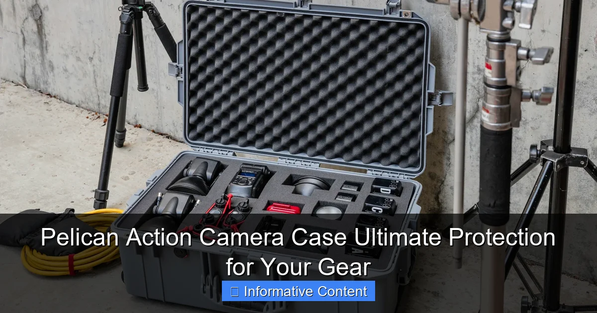 Pelican Action Camera Case Ultimate Protection for Your Gear