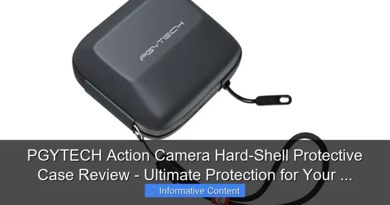 PGYTECH Action Camera Hard-Shell Protective Case Review - Ultimate Protection for Your ...