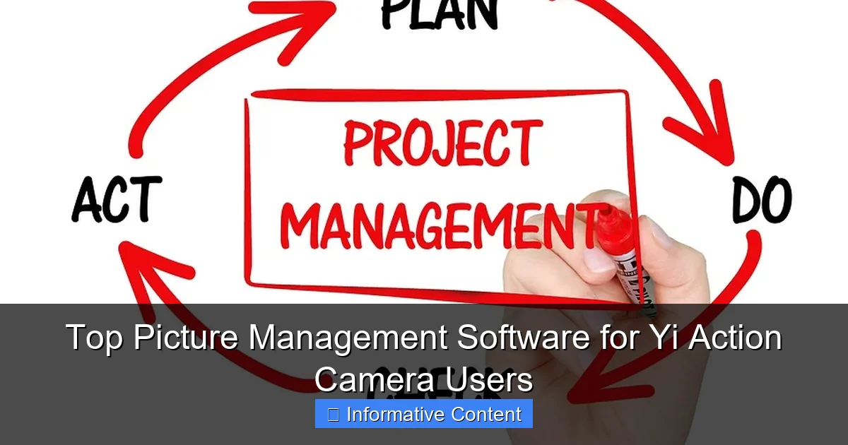 Top Picture Management Software for Yi Action Camera Users